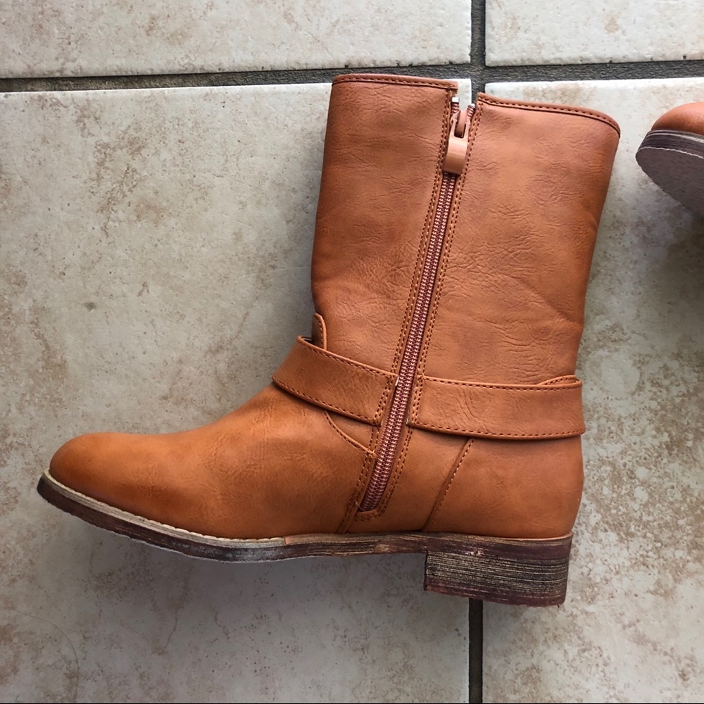 Brown Ankle Boots - Picture 3 of 4